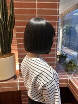 ルームヒゴバシ(room higobashi)&nbsp;プツッとパッツンボブ