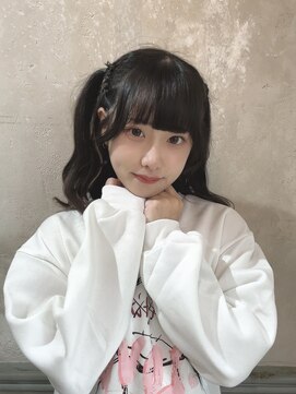 エレン 新百合ヶ丘店(ELEN) 三つ編みハーフツインアレンジ