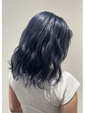 ネオ(neo.) ブルーアッシュ/寒色系カラー/ハイトーン/Wカラー