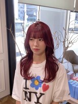 テラバイルヴェール 各務原(TERRA by LeVert)&nbsp;ワインレッド韓国ヘア