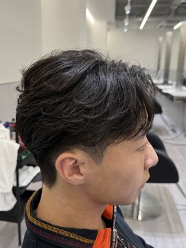 ビカムメンズヘアー 栄店(become men's hair) ニュアンスフェザー/フェザーショート/名古屋