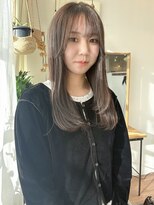 ムク(Muku)&nbsp;レイヤーカット×ココアベージュ