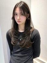ロンプ(romp) レイヤーカットロングレイヤーハイレイヤー顔周りレイヤーi