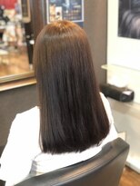 ナゴミノヒトトキ(NAGOMI NO HiTOTOKi) 20代、30代、40代/オリーブアッシュ/ロングスタイル(仙台)