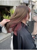 stylist イケダ>>ベージュ×ピンク