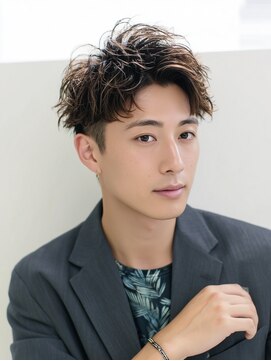 メンズイケメンパラダイス(Men'sイケメンパラダイス) 大人Men's清潔感フェード束感ショート
