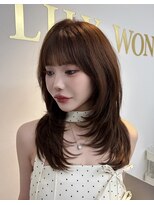 リリーワン 心斎橋(Lily Wong)&nbsp;韓国ヘア/レイヤーカット/ニュアンスカラー/髪質改善