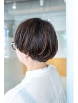 ワッカ(wacca)&nbsp;マッシュ　ショート　丸み　前上がりボブ