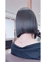 アグ ヘアー ナッツ 秦野店(Agu hair nuts)&nbsp;サラサラツヤ/シンプルボブ＊3ヶ月前にmogu【天使の美髪】