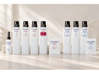 eclat by cherir 【11月上旬 NEW OPEN(予定)】の写真/こだわりのグローバルミルボンのトリートメントで、いつでも触れたくなる髪に仕上げます♪