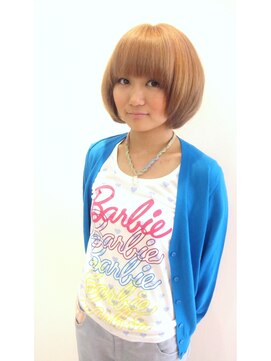 ラチャウ(La.Ciau) ミルクティーボブ