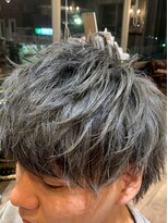 ヘアーアンドリラックス 十日市場店(hair & relax y-21) シルバーカラー