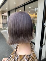 グランドール 下曽根店(Grandoll)&nbsp;切りっぱなし×アッシュグレージュ