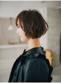 前髪♪ココアブラウン♪セミウェットウェーブ