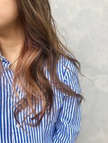 ロッソ(ROSSO) 大人かわいい☆小顔見せ♪ふんわりロング×インナーカラー