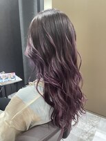 リオリス ヘア サロン(Rioris hair salon) パープル×グラデーション