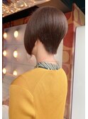 【WORKS】☆大人かっこいい×前下がりショートボブ☆