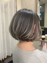 ファンド 千葉(fand)&nbsp;バレイヤージュ/ペールベージュ/髪質改善/ボブウルフ