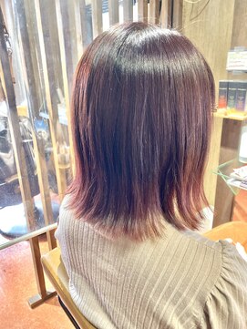 ラグレースリー(La gray3) 切りっぱなしボブ