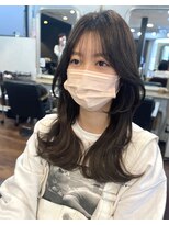 レイラバイアフロート 吉祥寺(Lila by afloat)&nbsp;くびれヘアレイヤーショコラベージュ／韓国エギョモリ/吉祥寺