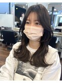くびれヘアレイヤーショコラベージュ/韓国エギョモリ/吉祥寺