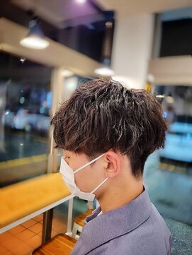 レジット メンズ ヘアサロン(LEGIT MEN's HAIR SALON) マッシュベース波巻きパーマ