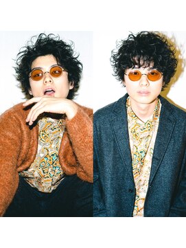 オーシャントーキョーオーバー 渋谷(OCEAN TOKYO OVER) スーツ短髪ツーブロック束感モテるパーママッシュ黒髪スパイラル