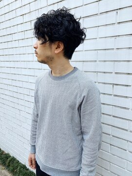 フェンヘアーアイス 中目黒(Fen.hair ici) メンズパーマ メンズスタイル パーマスタイル