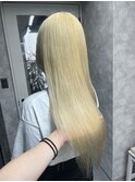 ブロンド/韓国ヘア/ケアブリーチ/ダブルカラー/渋谷/渋谷駅