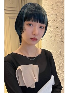 ストラマ(STRAMA) mizunoネイビー＆スカイブルー