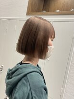 トッカ 仙台東口店(tocca)&nbsp;ボブ×ミルクティーベージュ