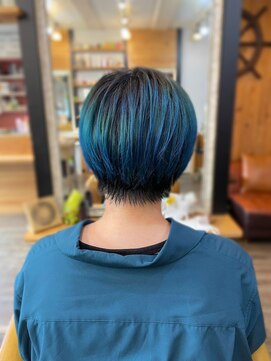 トルチェ(toRtue) シャドールーツ ターコイズ ブルー