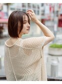 ベージュピンク/chouchouヘアスタイル/心斎橋20代30代40代
