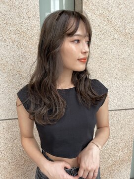 ロニカ 銀座(LOuNICA) オリーブベージュ　ニュアンスカラー　アッシュオリーブ