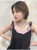 オフィス向け　タイトショートボブスタイル