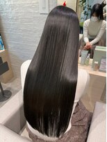 ロンドエニカ 大宮(Lond enika)&nbsp;艶髪◎韓国風ブルーブラックカラー　大宮