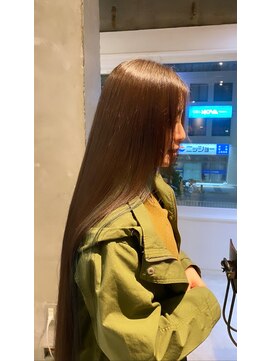 グロウム バイ アフェクト(glowm by AFFECT) スーパーロングヘア×くすみインナーstyle