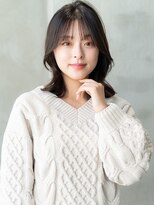 イオ 本厚木(io)&nbsp;韓国レイヤーくびれ似合わせカットイメチェン小顔ワイドバング