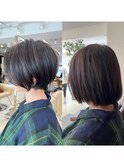 絶壁解消ショート×ひし形小顔×30代40代50代×ショートボブN
