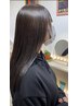 【鈴木限定】カット+カラー+シルキーストレート+Tr【縮毛矯正】￥21000