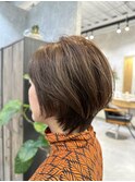 〆ファッションカラーで作るハイライト