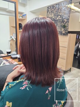 アンクラウド(an cloud) ローズブラウン/ピンクブラウン/ブリーチなしカラー