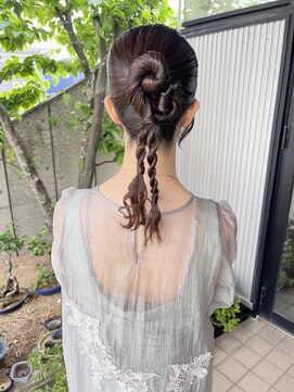 互感 小松店 お呼ばれヘア