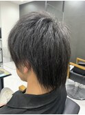 伸ばしかけ×ウルフミディアム