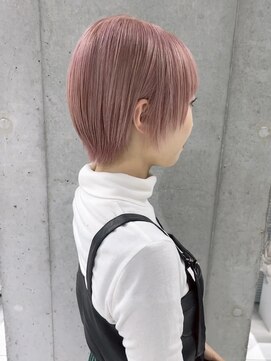 スウィープ(sweep) ペールピンク/ショート/レイヤー