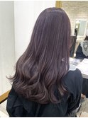 ラベンダーグレージュ  ラベンダーベージュ  透明感カラー