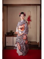 ヘアーアンドフェイス あかしや美容室(HAIR&FACE) 着付け+セットスタイル