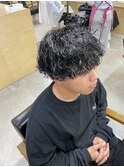 福岡天神/波巻きパーマ/シャドウパーマ/メンズカット/眉毛