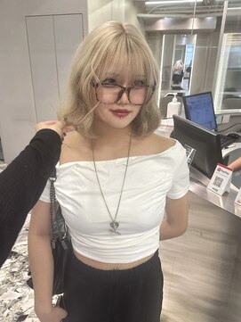 ジェム(GEM) 【kanae】ベージュ/ホワイトベージュ