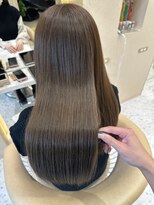 プアメリア 名古屋(Puamelia)&nbsp;ブリーチなし/透明感グレージュ/オリーブグレージュ